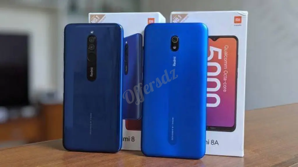 هاتف كرطونة الحالة 10/10من نوع رادمي شاومي redmi xiomi 8A للبيع او التبديل