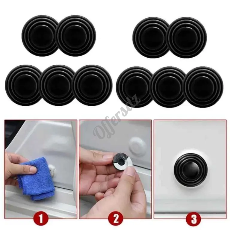 Antishoc en silicone pour porte de voiture