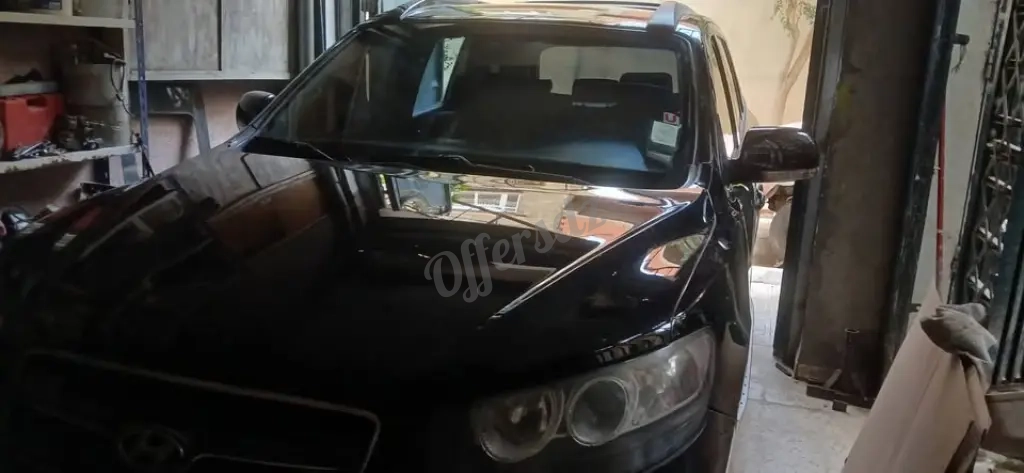 Santafe CRDI 4WD 2010زيرو روتش موتور محطوط بروبلام جوانت كيلاص