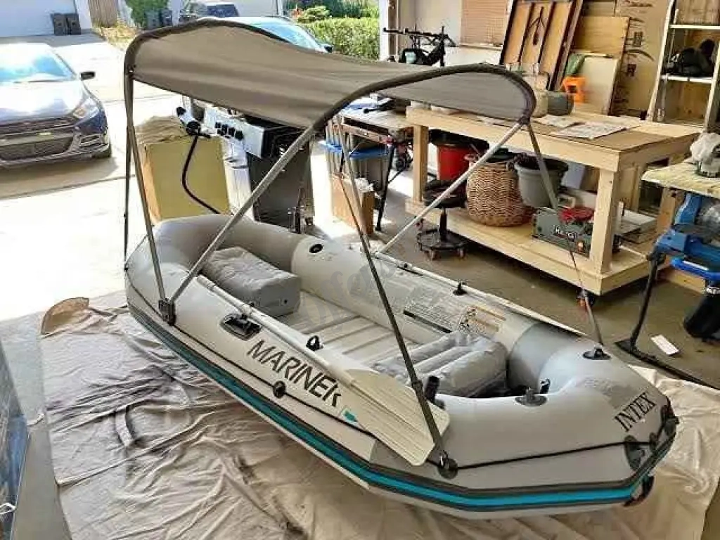 قارب هوائي أصلي من العلامة انتاكس ⛵⛵ للصيد و النزهة مع العائلة Bateau gonflable iNTEX original 🌟 Mariner 3 🌟 🧿 2.97 m *1.27m 🧿