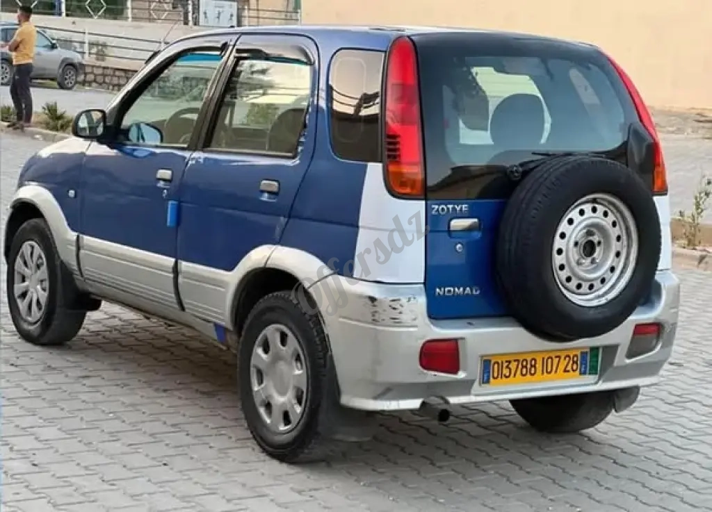 Zotye nomad 00 sbiga ndifa Fiha gaz
