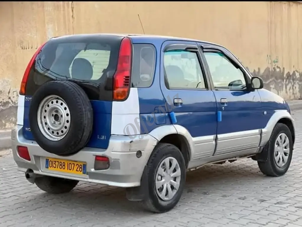 Zotye nomad 00 sbiga ndifa Fiha gaz