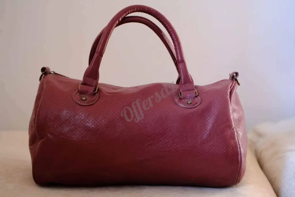 Mini Cabas en cuir véritable femmes