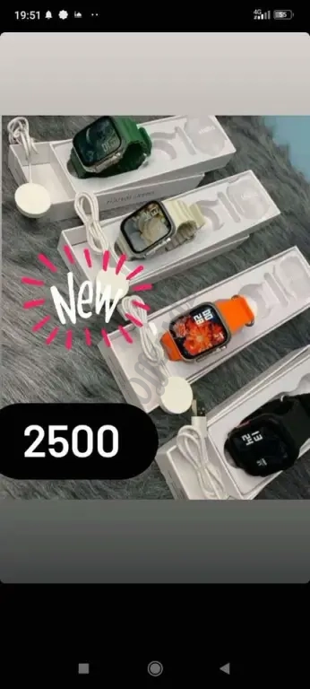 ⌚Smartwatch montre connectée ساعة ذكية T800 ultra ???? الأناقة
