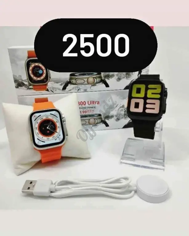 ⌚Smartwatch montre connectée ساعة ذكية T800 ultra ???? الأناقة
